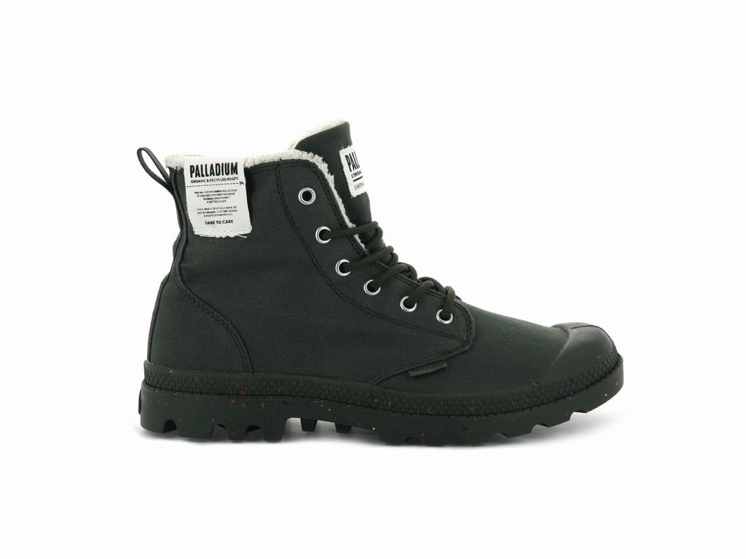 Palladium Pampa Earth Mens Boots Olive Australia [YKRFVO-286]